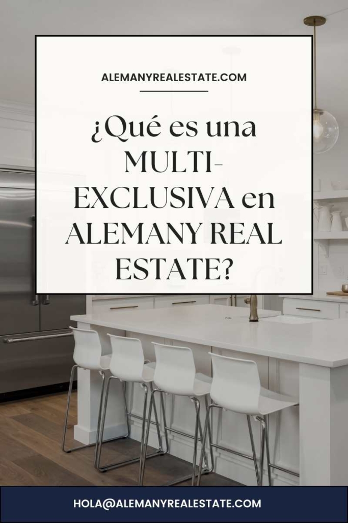 Precisamos MultiExclusivas en Alemany Real Estate